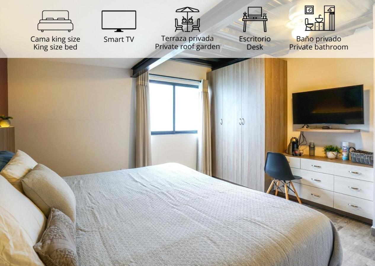 Casa Carmelia La Condesa Apartment Kota Meksiko Bagian luar foto